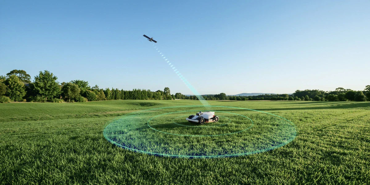 Network RTK Robot koszący