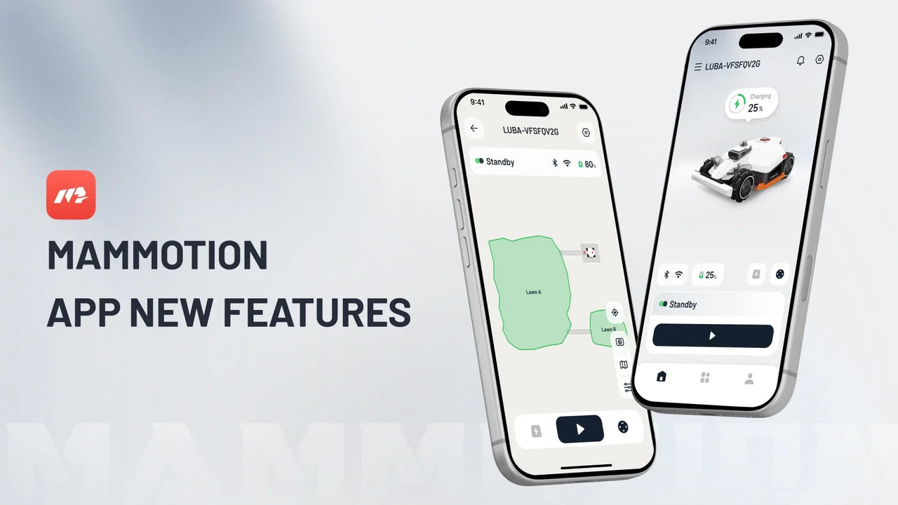 mammotion app nowe funkcje